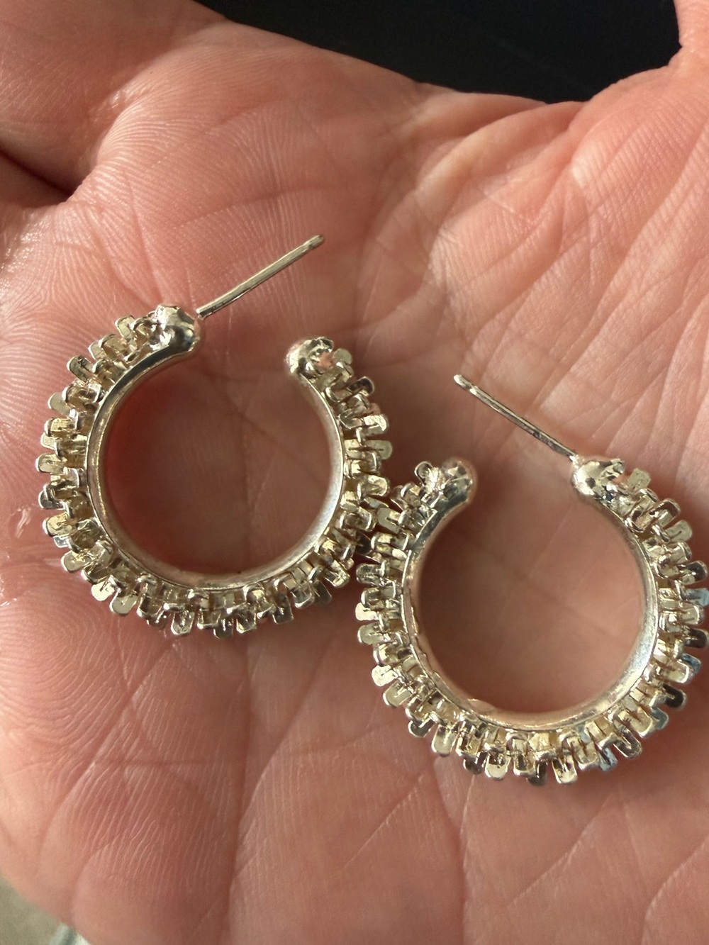 Silver‎ Hoop Earrings